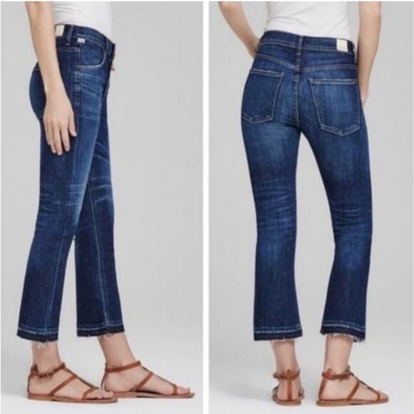 Citizens of Humanity Denim - Citizens of Humanity Drew Crop Flare Jeans High Rise SZ 27 Fits like 28/29 Waist
